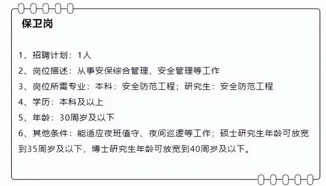 湖北图书馆回应招聘保卫岗要求本科以上：有编制